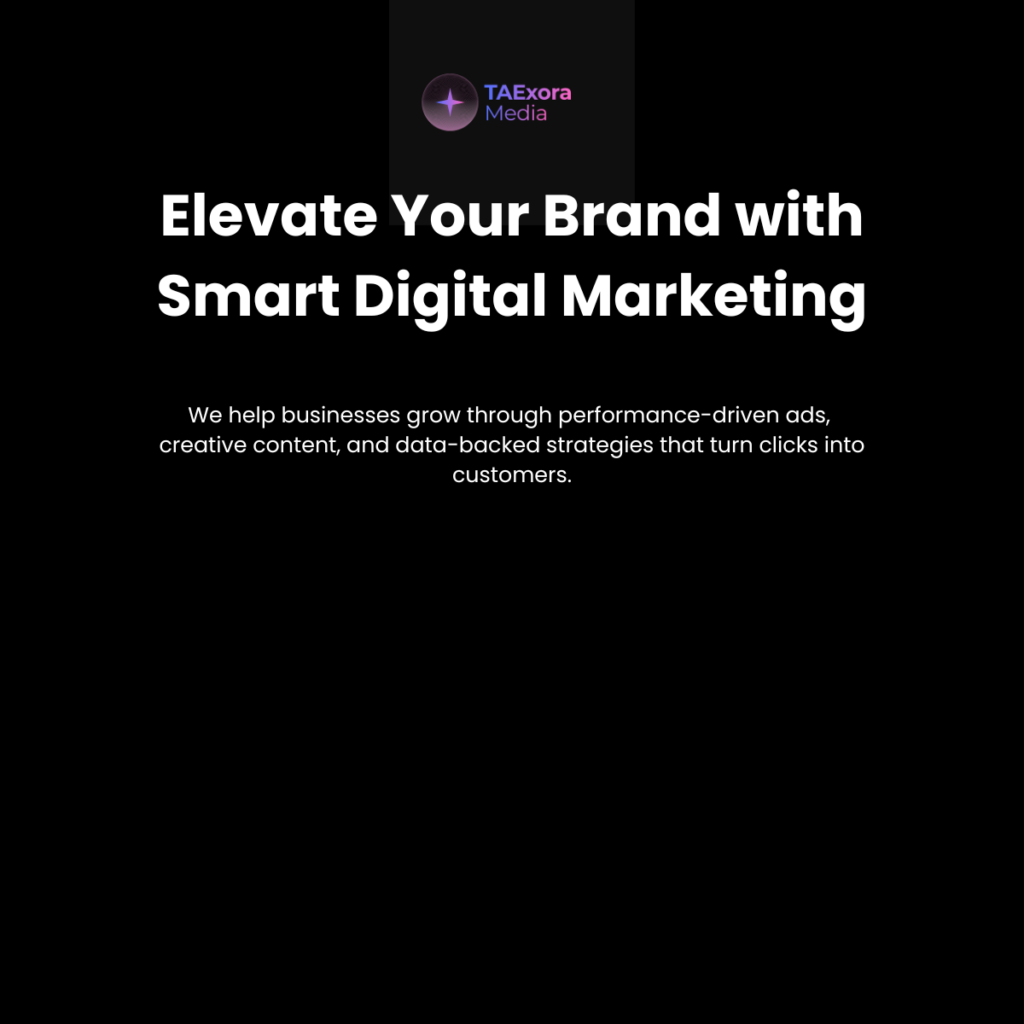 blue and white minimalist website development service linkedln post